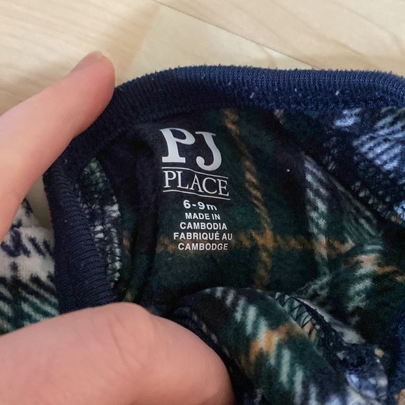 Moose plus fleece onesie, 6-9 months - Picture 2 of 2